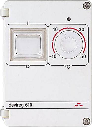 Bilde av TERMOSTAT F/VEGG -10/+50GR. 2300W M/FØLER