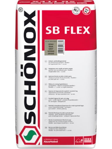 Bilde av SCHÖNOX SB FLEX Dark Grey Sekk innh. 15 kg