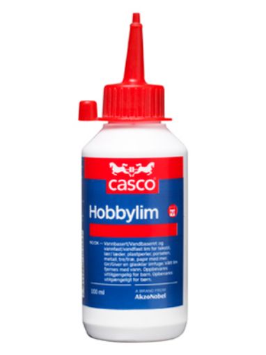 Bilde av Casco Hobbylim Innh. 100 ml. Kartong med 10 stk