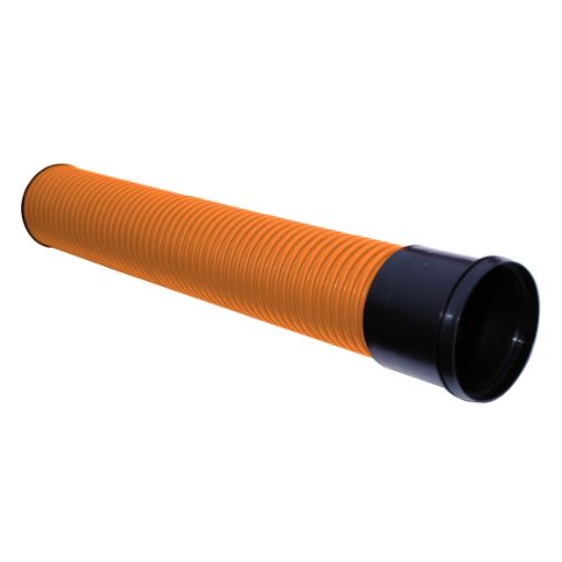 Bilde av 110mm - 6m PP DV kabelrør orange