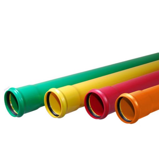 Bilde av 110/3,2mm - 6m Protectline rør SN8, PVC, grønn