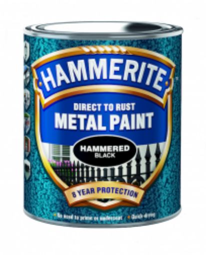 Bilde av HAMMERITE Direct to Rust Metal Paint Hammered RØD 0.25 HAMMERITE HAMMER EFFECT RØD