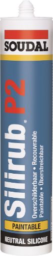 Bilde av Silirub P2 RAL 9010, 310 ml (15stk/fp)