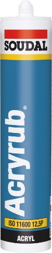 Bilde av Acryrub Hvit, 600 ml (12stk/fp)