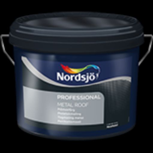 Bilde av PRO METAL ROOF, RØD ,  10L