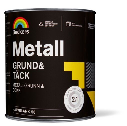 Bilde av Metall Grunn & Dekk Svart 3L