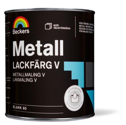 Bilde av Metallmaling V Blank Hvit/A-base 0,675L