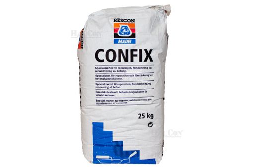 Bilde av MØRTEL REP 25KG CONFIX M/PP FI CONFIX M/PP FIBER 25 KG MAPEI