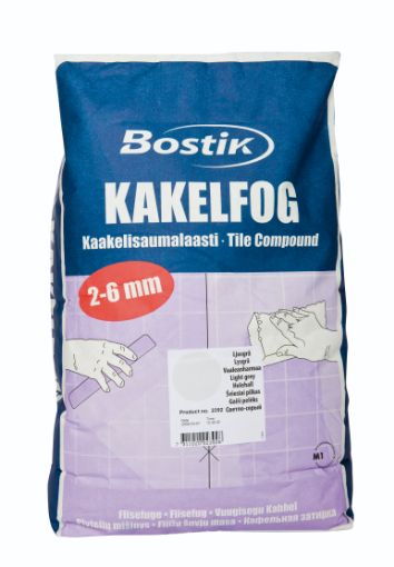 Bilde av FLISFUG LYS GRÅ 15KG BOSTIK