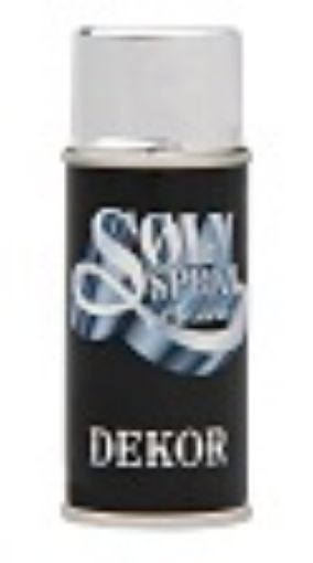 Bilde av DEKOR SPRAY 6 OZ SØLV BOKS SPRAY DEKOR SØLV