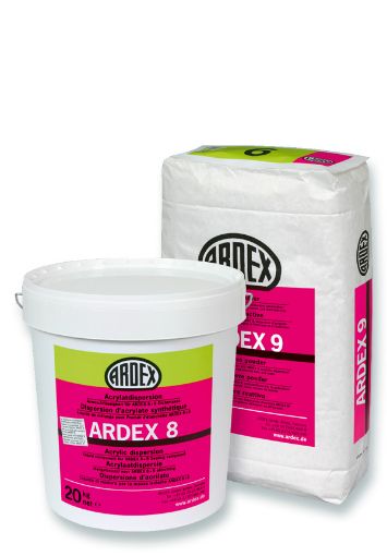 Bilde av ARDEX 8, 2-komponent smøremembran, (væske til 7, 9 og 9 LW) i spann á 20 kg