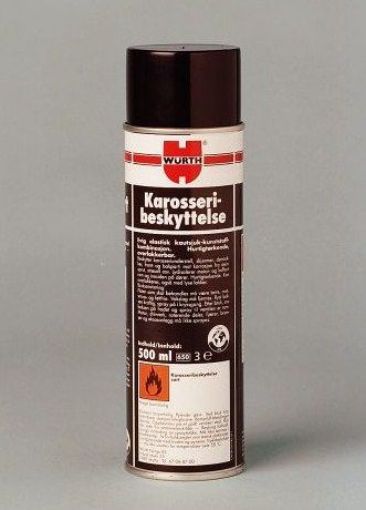 Bilde av Karosseribeskyttelse sort spray 500 ml