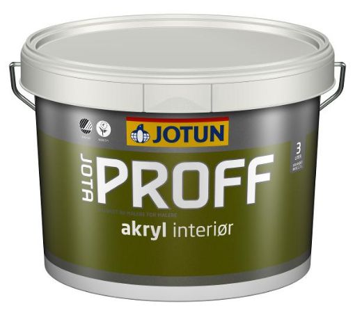 Bilde av JOTAPROFF AKRYL 25 HVIT BASE 9 L