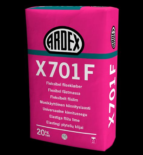 Bilde av ARDEX X 701 F, fleksibelt flislim i sekker á 25 kg