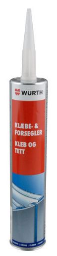 Bilde av Kleb og Tett hvit patron  300 ml