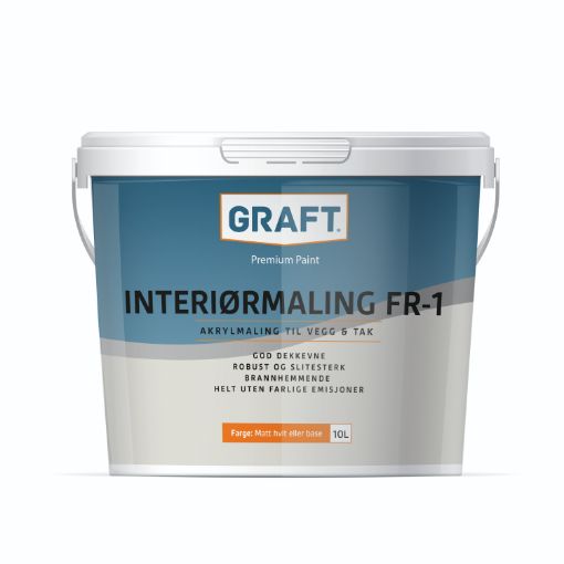 Bilde av GRAFT Interiørmaling FR-1 - 10 liter