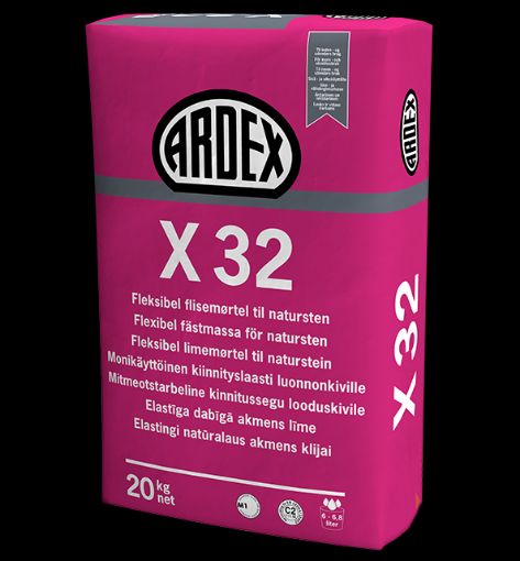 Bilde av ARDEX X 32, limemørtel i sekker à 25 kg