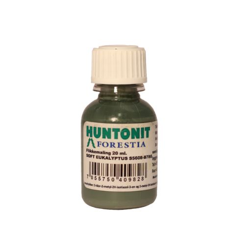 Bilde av HUNTONIT FLIKKEMALING SOFT EUCALYPT 20ML FLASKE NCS S 5608-B78G