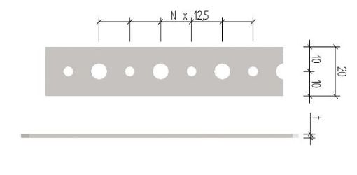 Bilde av HULLBÅND 20X1,5 10M VF PASLODE A1 PASLODE A1