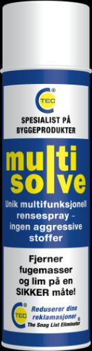 Bilde av RENSESPRAY UNIK MULTISOLVE FJERNER SILIKON OG MYE ANNET