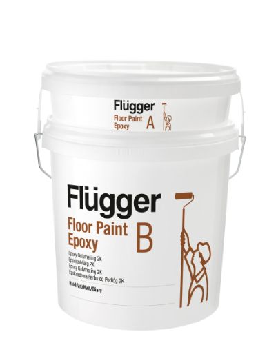 Bilde av Flügger Epoxy Gulvmaling Hvit Set_10 L