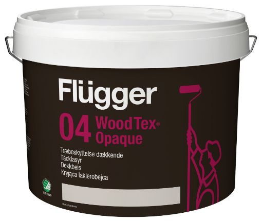 Bilde av 45606 - Flügger 04 Wood Tex Opaque Black_10 L