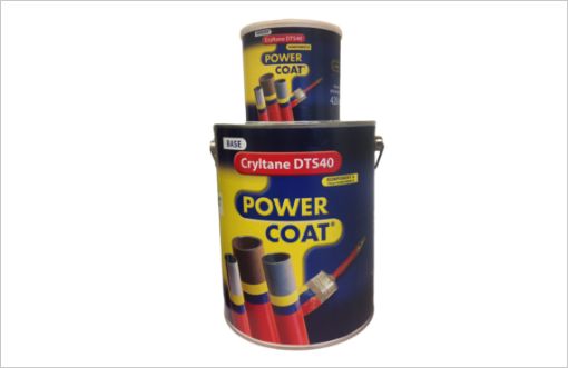 Bilde av POWER COAT 2K BASE+HERDER 9005 CRYLTANE AC SATIN 4 LTR RAL 9005