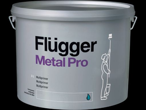 Bilde av 70286 - Flügger Metal Pro Multiprimer White_0,75 L 0,75 l