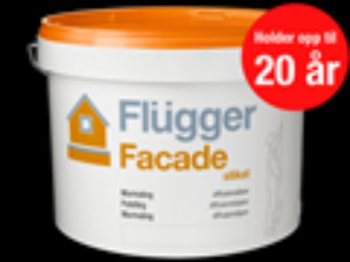 Bilde av 13046 - Flügger Facade Silicate White_3 L 3 l