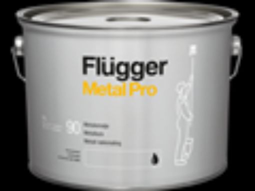 Bilde av 70290 - Flügger Metal Pro Metallmaling 90 Hvit_0,75 L 0,75 l