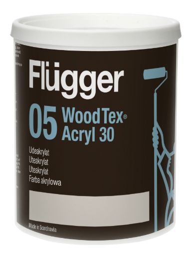 Bilde av 43525 - Flügger 05 Wood Tex Acryl 30 Base 1_0,7 L