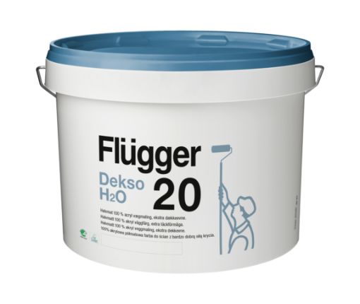 Bilde av Flügger Dekso 20 H2O Hvit / Base 1_9,1 L