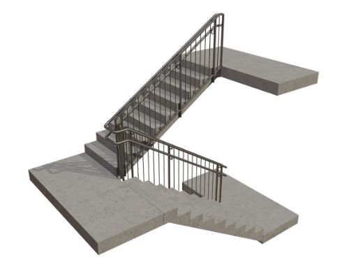 Bilde av INNER STEEL STAIR RAILING