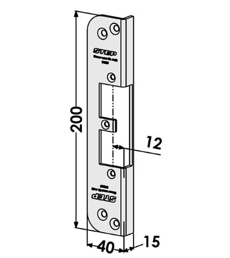 Bilde av STEP 92 STOLPE VINKLET