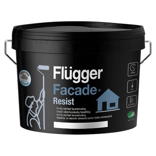 Bilde av Flügger Facade Resist Hvit / Base 1_2,8 L