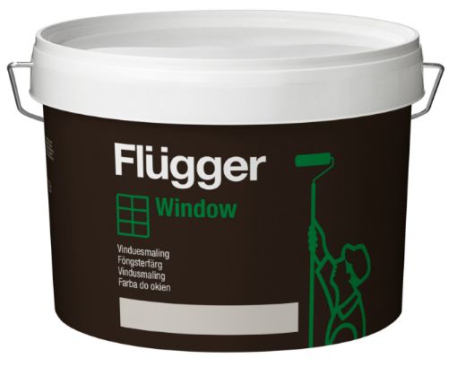 Bilde av 40023 - Flügger Window Black_0,75 L