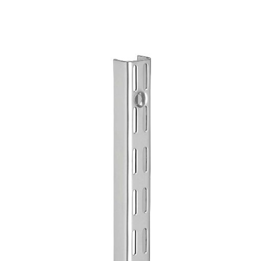 Bilde av VEGGSKINNE 2396 MM PLATINUM Elfa veggskinne 2396 mm, platinum