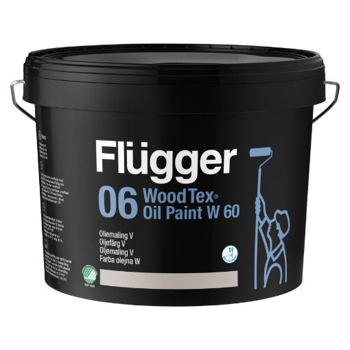 Bilde av 43538 - Flügger 06 Wood Tex Oil Paint W 60 White_3 L