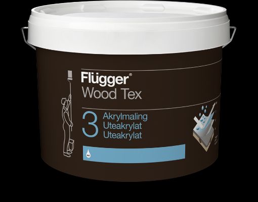 Bilde av 22468 - Flügger Wood Tex Acrylic Paint Base 3_9,1 L 9,1 l