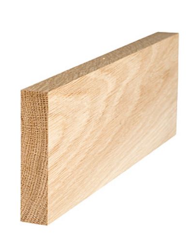 Bilde av EIK 21X140 GLATTKANT UBEHANDLET GLATTKANT I EIK UBEHANDLET I DIMENSJON 21X140 MM