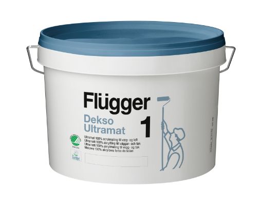 Bilde av Flügger Dekso 1 Ultramat Hvit / Base 1_2,8 L