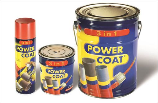 Bilde av MALING POWCOAT 3IN1 5,0L 9006 LYS ALUMINIUM