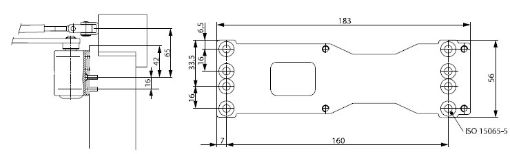 Bilde av MONT.PLATE A120 F/DC2-3-5-700