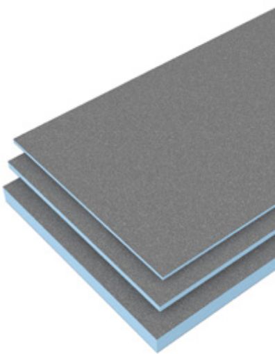 Bilde av wedi VÅTROMSPLATE Vapor med dampbremse, 2500x600x14mm