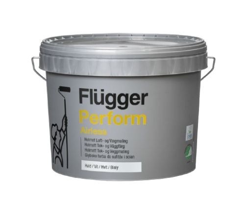 Bilde av 45219 -Flügger Perform Airless Hvit_10 L