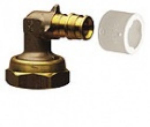 Bilde av UPONOR Q&E DR ALBUE MED LØPEMUTTER 22-3/4" (NKB)