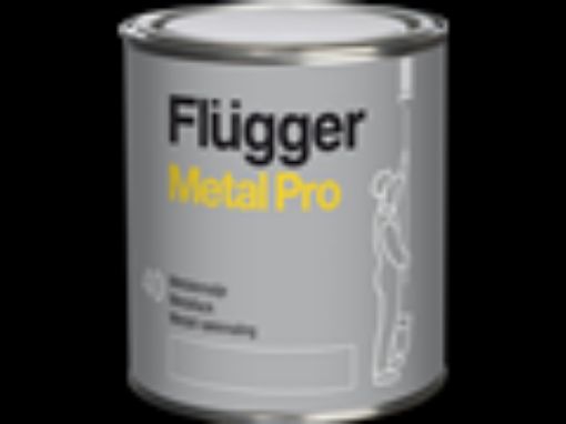 Bilde av 77802 - Flügger Metal Pro Metallmaling 40 Hvit_0,75 L 0,75 l