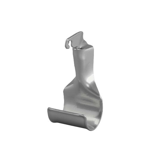 Bilde av HOLDER TIL GARDEROBESTANG PLATINUM Elfa holder for garderobestang, platinum