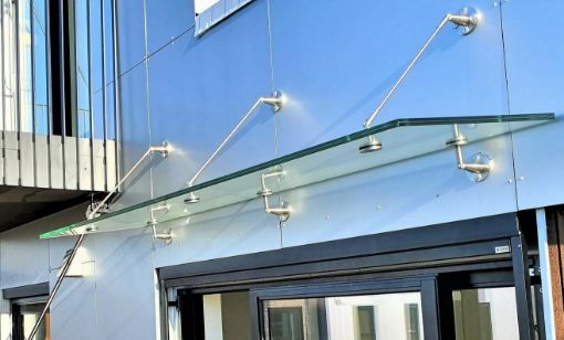 Bilde av GLASS CANOPY WITH RODS