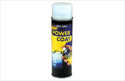 Bilde av SPRAY KLAR-LAKK POWCOAT 500 ML KLAR